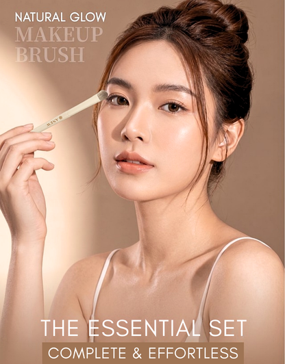 ANEW 10-Piece Beginner-Friendly Makeup Brush Set | Soft Synthetic Bristles for Face & Eye Makeup